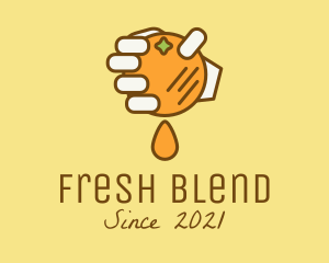 Fresh Orange Squeeze  logo design