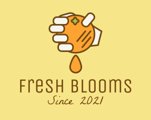 Fresh Orange Squeeze  logo design