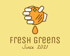 Fresh Orange Squeeze  logo design