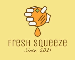 Fresh Orange Squeeze  logo design