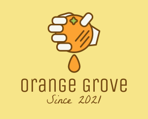 Fresh Orange Squeeze  logo design