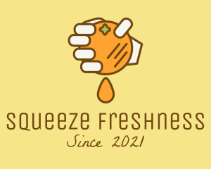 Fresh Orange Squeeze  logo design