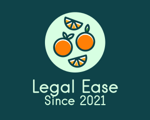 Fresh Orange Fruit logo