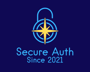 Star Security Lock  logo design