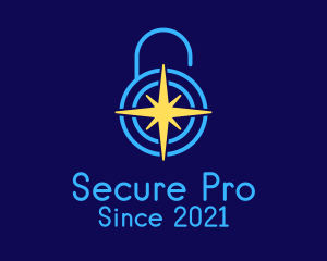 Star Security Lock  logo design