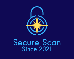 Star Security Lock  logo design