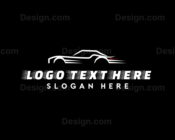 Mechanical Fast Car Logo