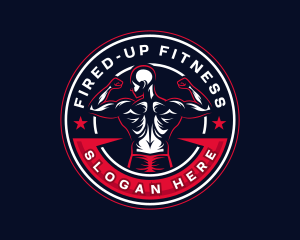 Muscle Gym Fitness logo