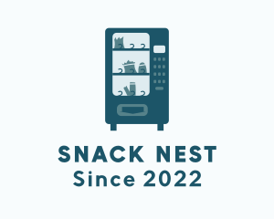 Snacks Vending Machine logo design