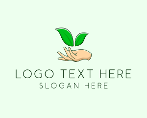 Seedling Hand Gardening logo