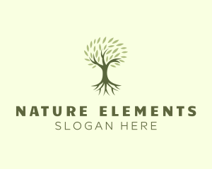 Leaf Tree Nature logo design