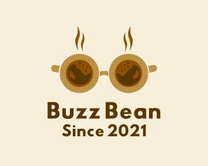 Coffee Cup Sunglasses  logo design