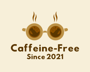 Coffee Cup Sunglasses  logo design