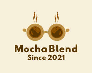 Coffee Cup Sunglasses  logo design