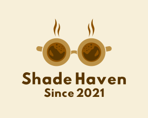 Coffee Cup Sunglasses  logo design