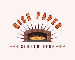 Pizza Oven Restaurant logo design