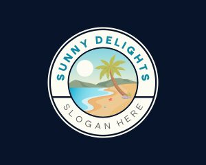 Summer Tropical Beach logo