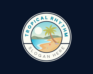 Summer Tropical Beach logo