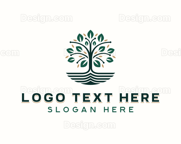 Environmental Tree Planting Logo