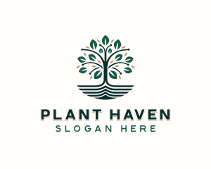 Environmental Tree Planting logo design