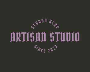 Urban Gothic Artist logo design