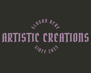 Urban Gothic Artist logo design