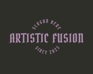 Urban Gothic Artist logo design