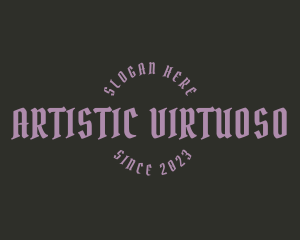 Urban Gothic Artist logo design