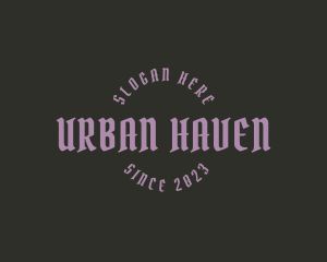 Urban Gothic Artist logo design