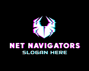 Spider Bug Glitch logo