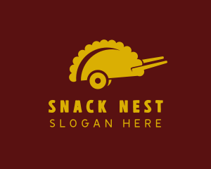 Pastry Food Cart logo design