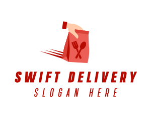 Food Takeout Delivery logo design