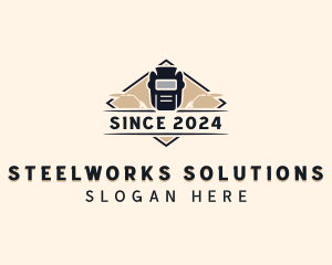 Industrial Welding Mechanic logo design