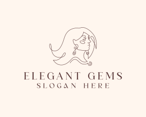 Feminine Fashion Jewelry logo design