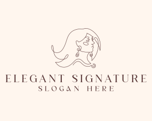 Feminine Fashion Jewelry logo design