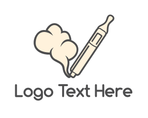 Smoking Vape Pen logo design