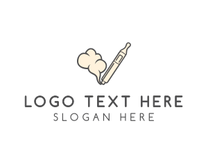 Smoking Vape Pen logo design