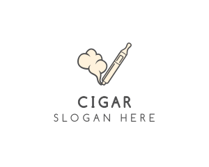 Smoking Vape Pen logo design