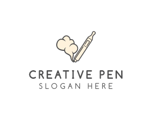 Smoking Vape Pen logo design