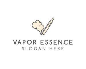 Smoking Vape Pen logo design