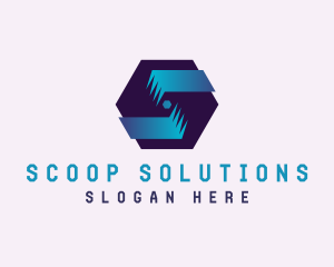 Corporate Business Letter S logo design