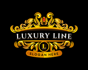 Luxury Crown Royal logo design