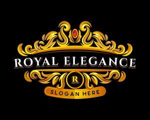 Luxury Crown Royal logo design