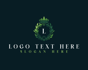 Elegant Ornament Crown logo