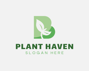 Plant Seedling Leaf logo design