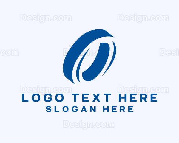 Web Media App Letter O Logo