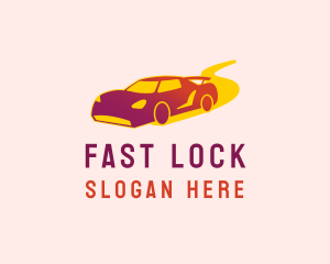 Fast Sports Car logo design