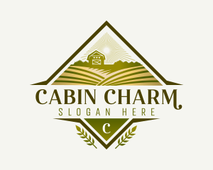 Cabin Farm Landscape logo