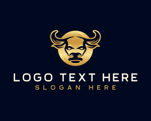 Premium Bull Horn Logo