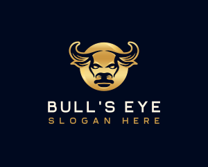 Premium Bull Horn logo design